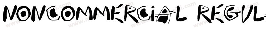 Noncommercial Regula字体转换